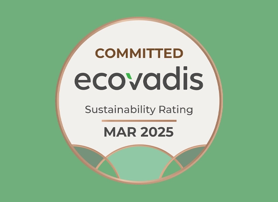 EcoVadis 可持續發展評級標誌