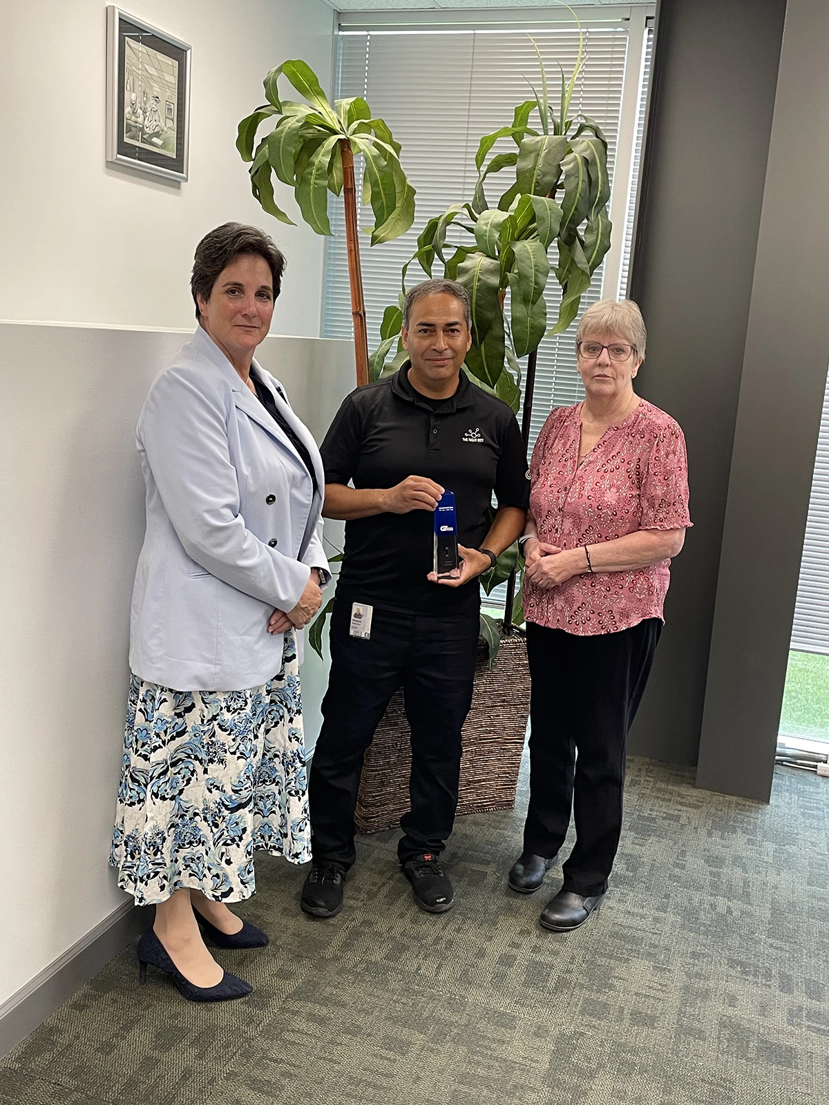 Justine Franchina, Robert Sanchez & Susan Livsey