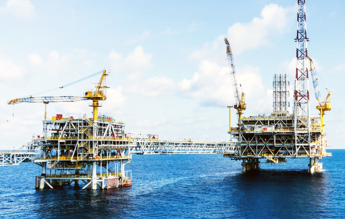 offshore oil rigs