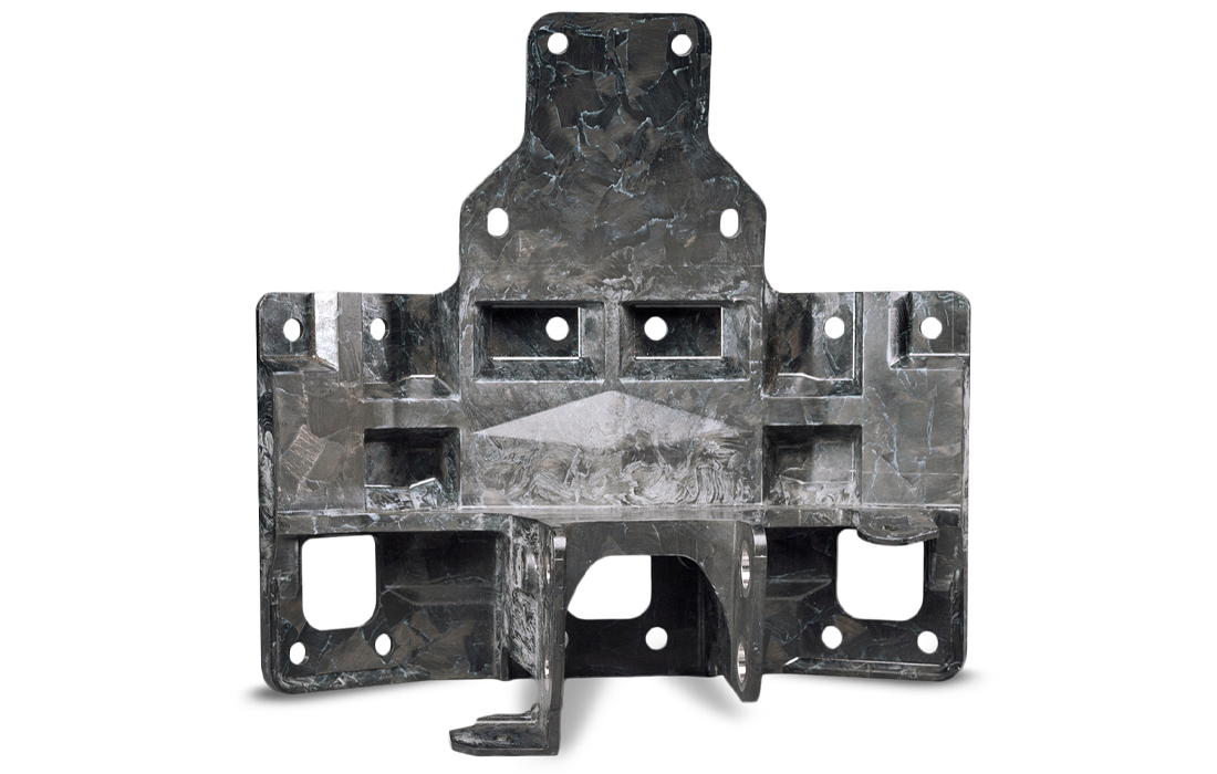 thermoplastic airline bracket