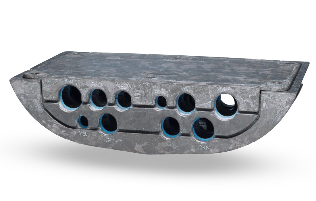 thermoplastic composite enclosure