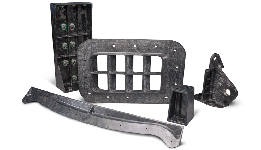 구조 및 경량 애플리케이션을 위한 다양한 열가소성 복합 소재 부품