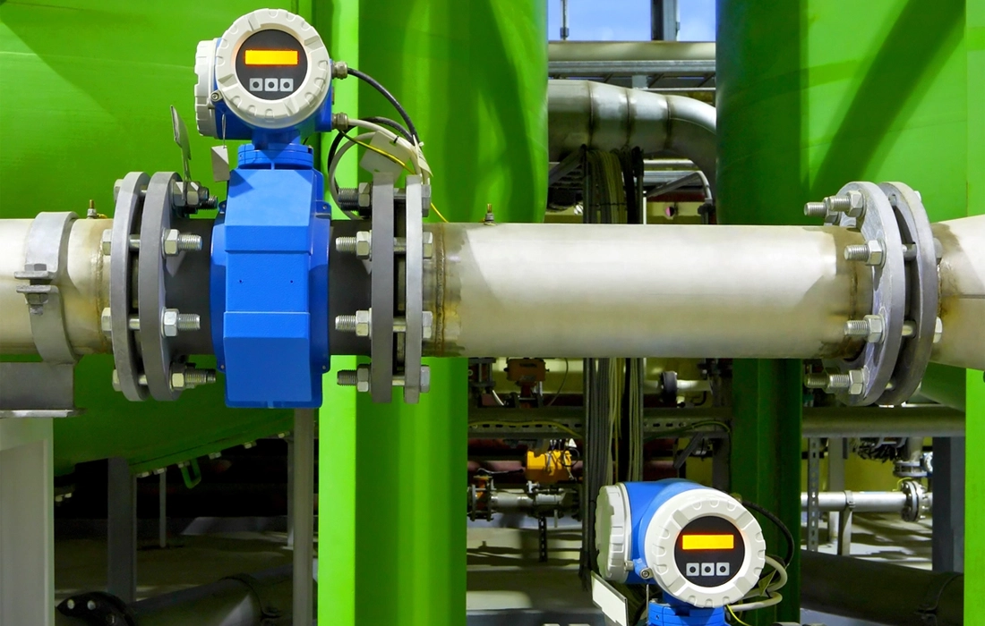 pumps and digital monitor