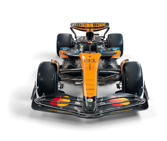 麥拉倫賽車 - 正面視圖