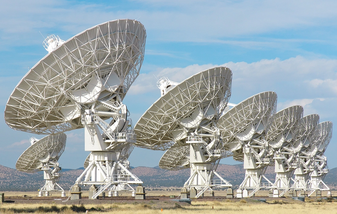 satellite dish array