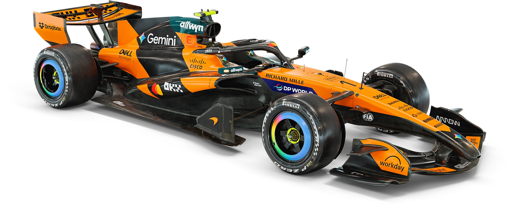 McLaren race car