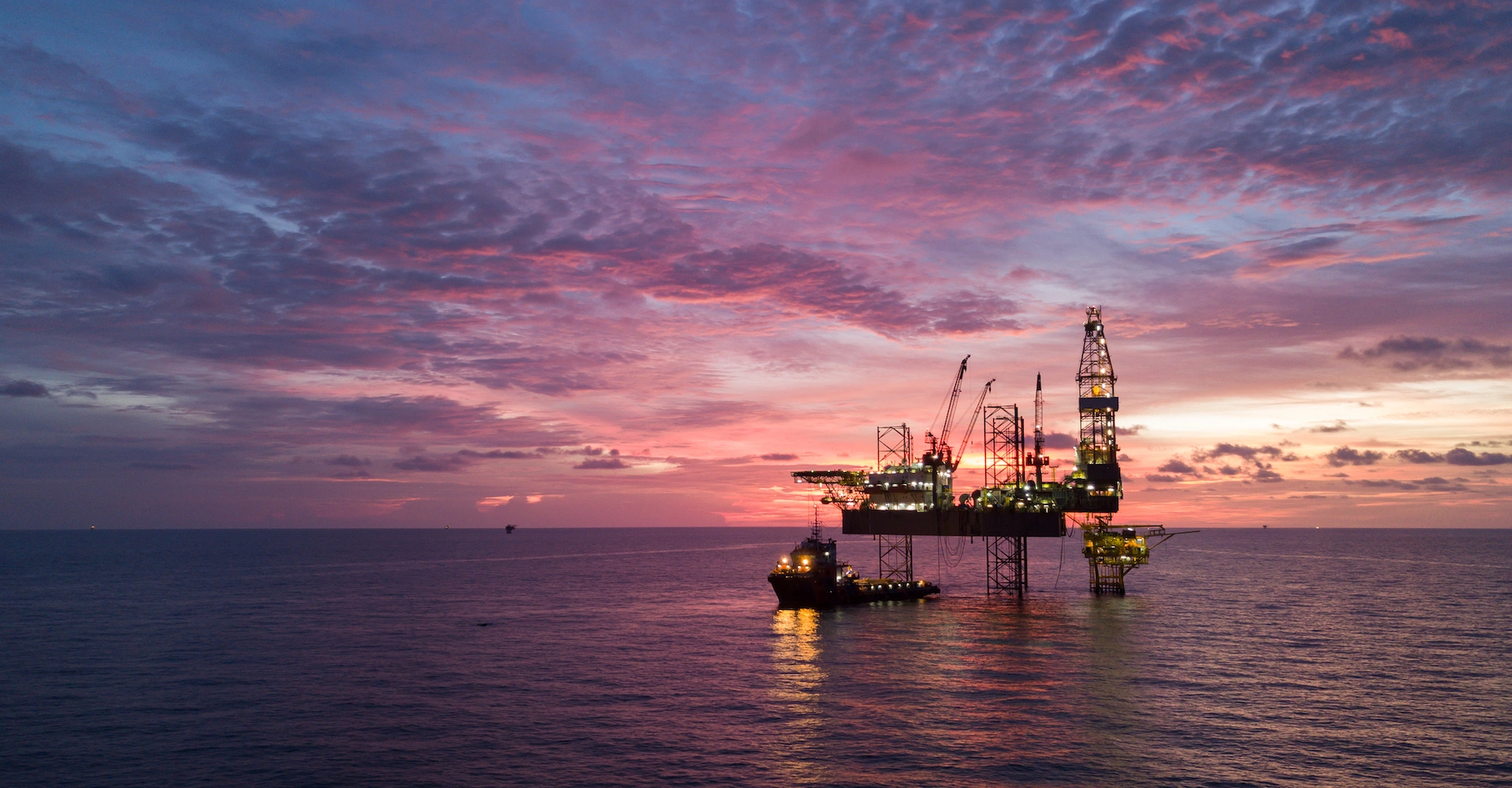 offshore oil rig